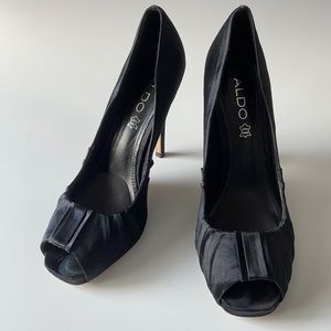 Aldo Open-toe Black Heel